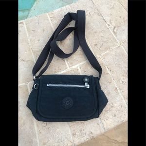 KIPLING crossbody/shoulder bag in navy blue